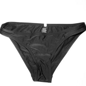 aerie black bikini bottoms